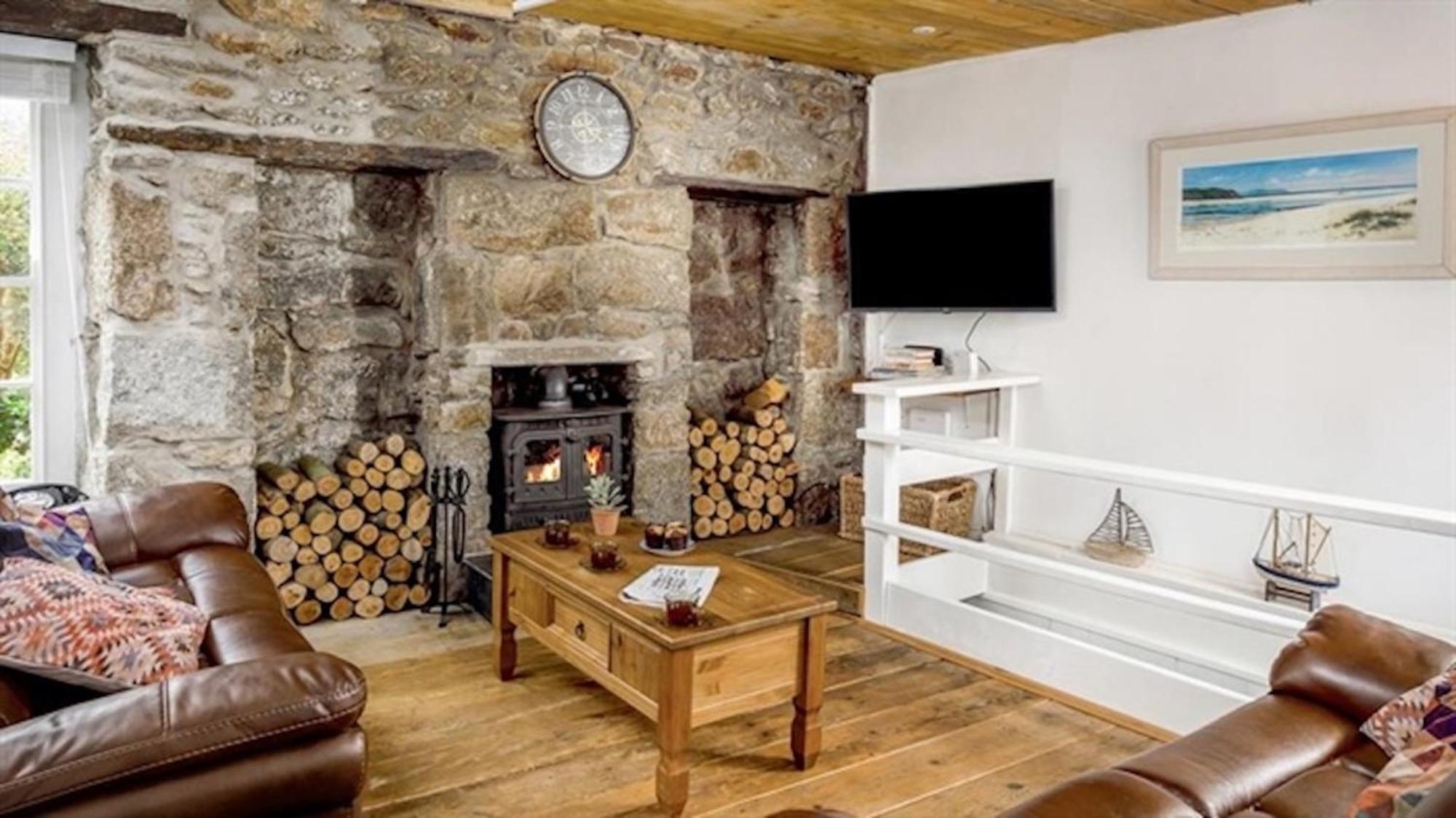 Boatsman'S Cottage- Sleeps 4- Garage- Mousehole Bagian luar foto
